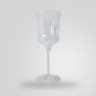 Бокал пластиковый для вина 280 мл прозрачный/clear PS 3013 разборный (36) 