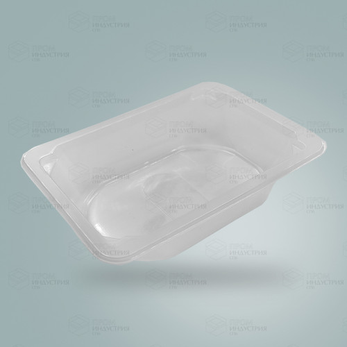 Лоток под запайку 147x109x36 РР прозрачный ГП